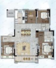 4室2厅2卫建面138平南|北户型图