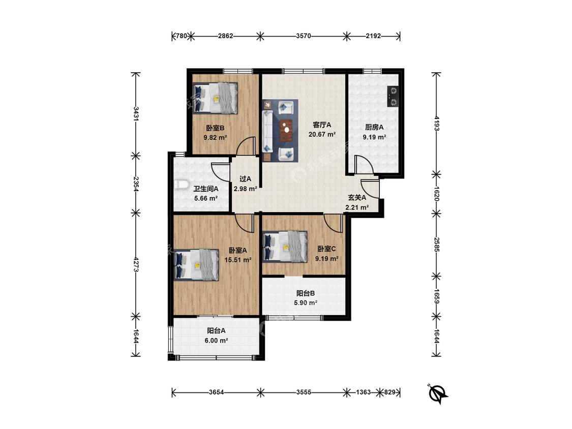 整租·祥和雅苑