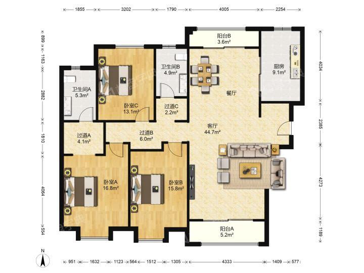 整租·曲江华著中城