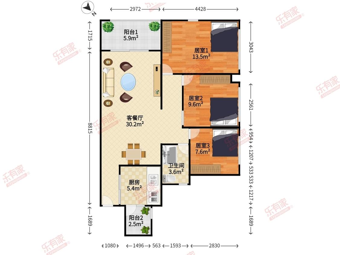 整租·旭日翠澜园