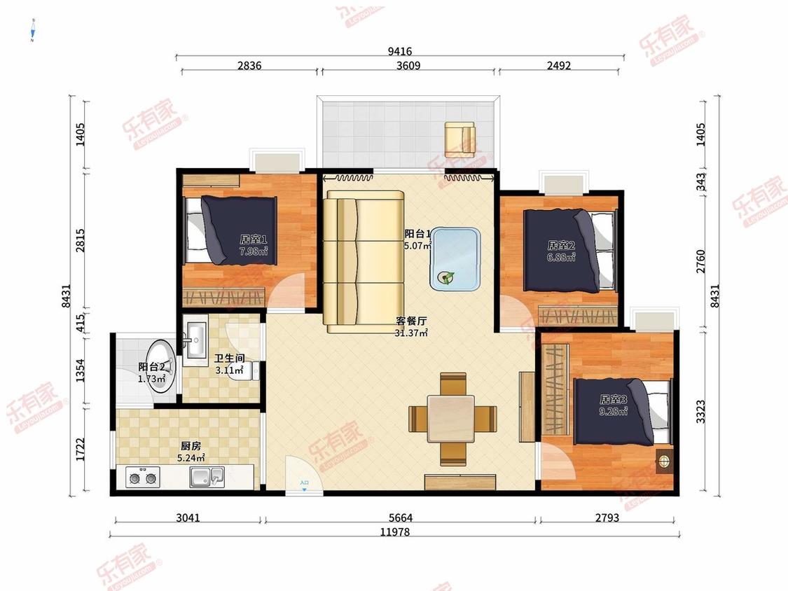 整租·恒大御景半岛