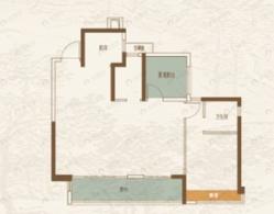 龙光建发玖云府3室2厅2卫户型图