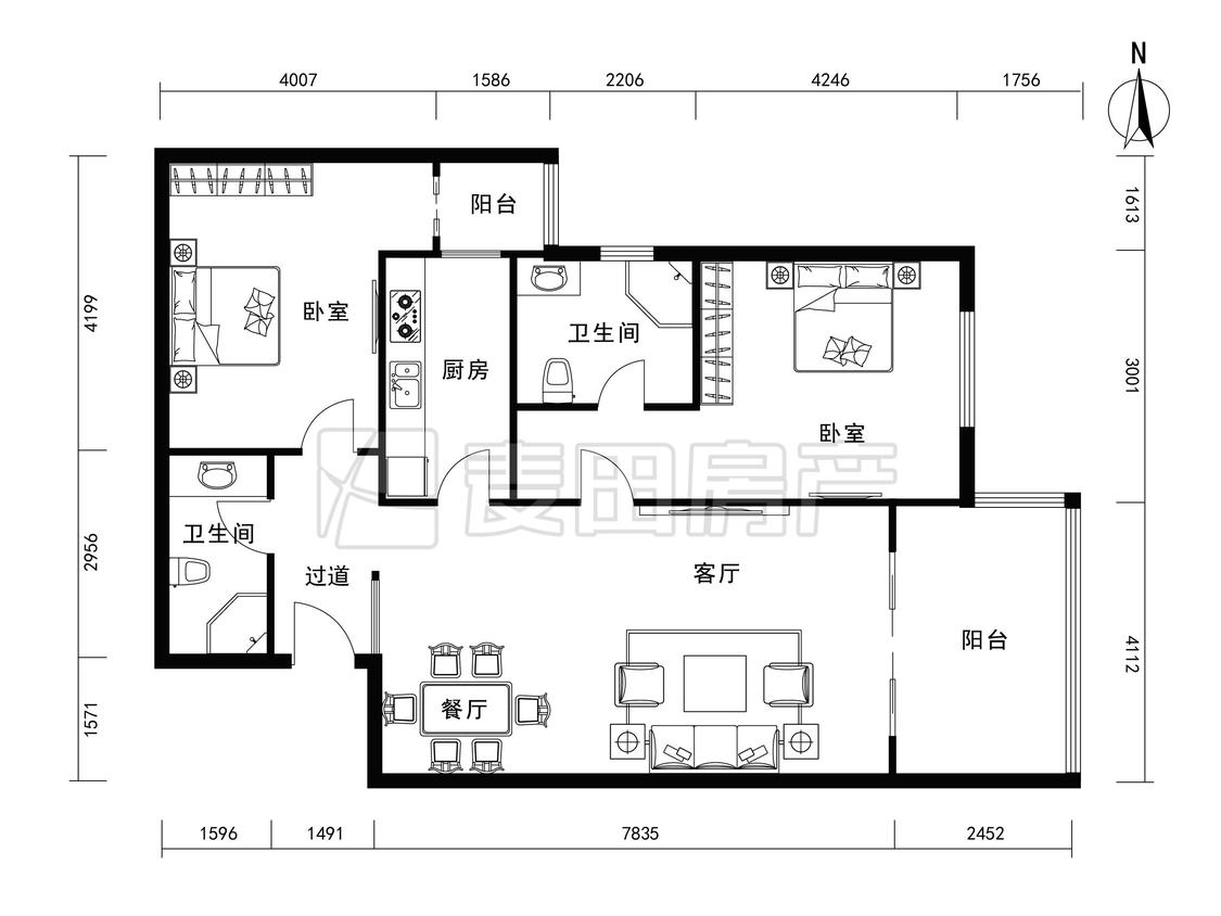 整租·花市枣苑