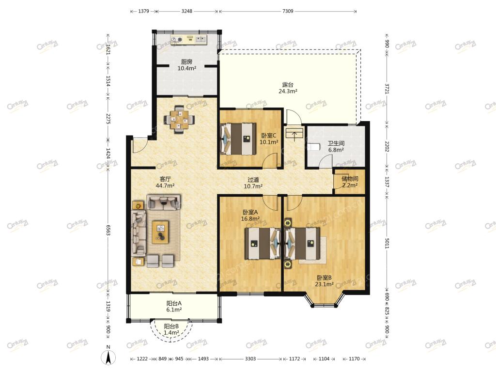整租·高新枫叶新都市