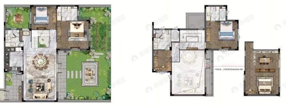 4室2厅4卫建面193平户型图