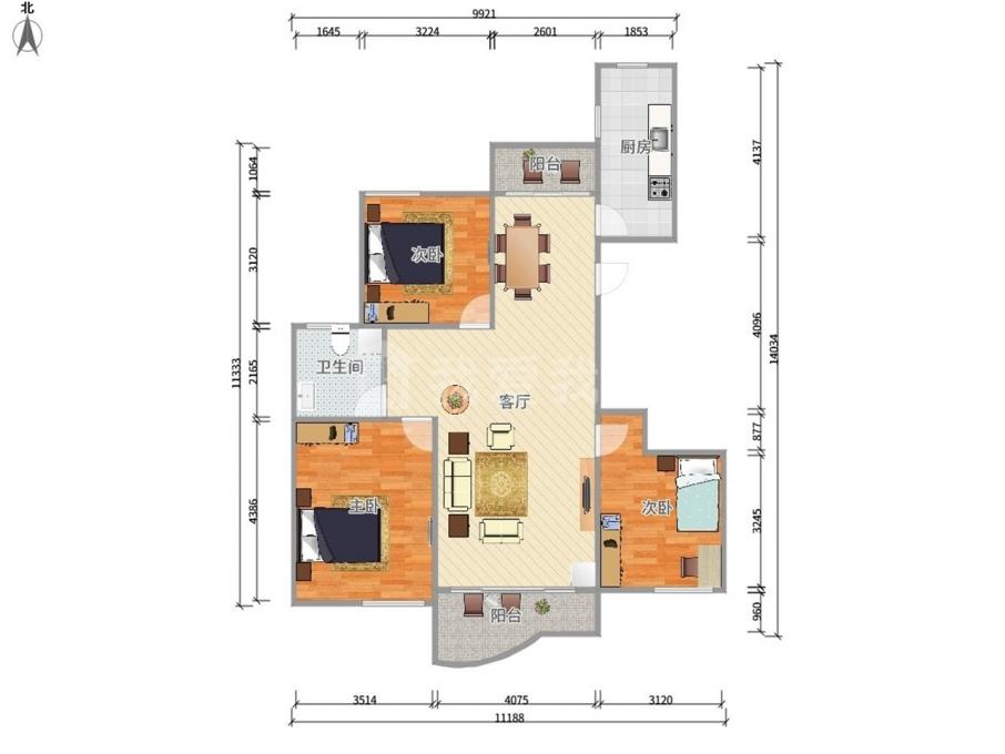 整租·绿地东上海海富城市花园(一期)