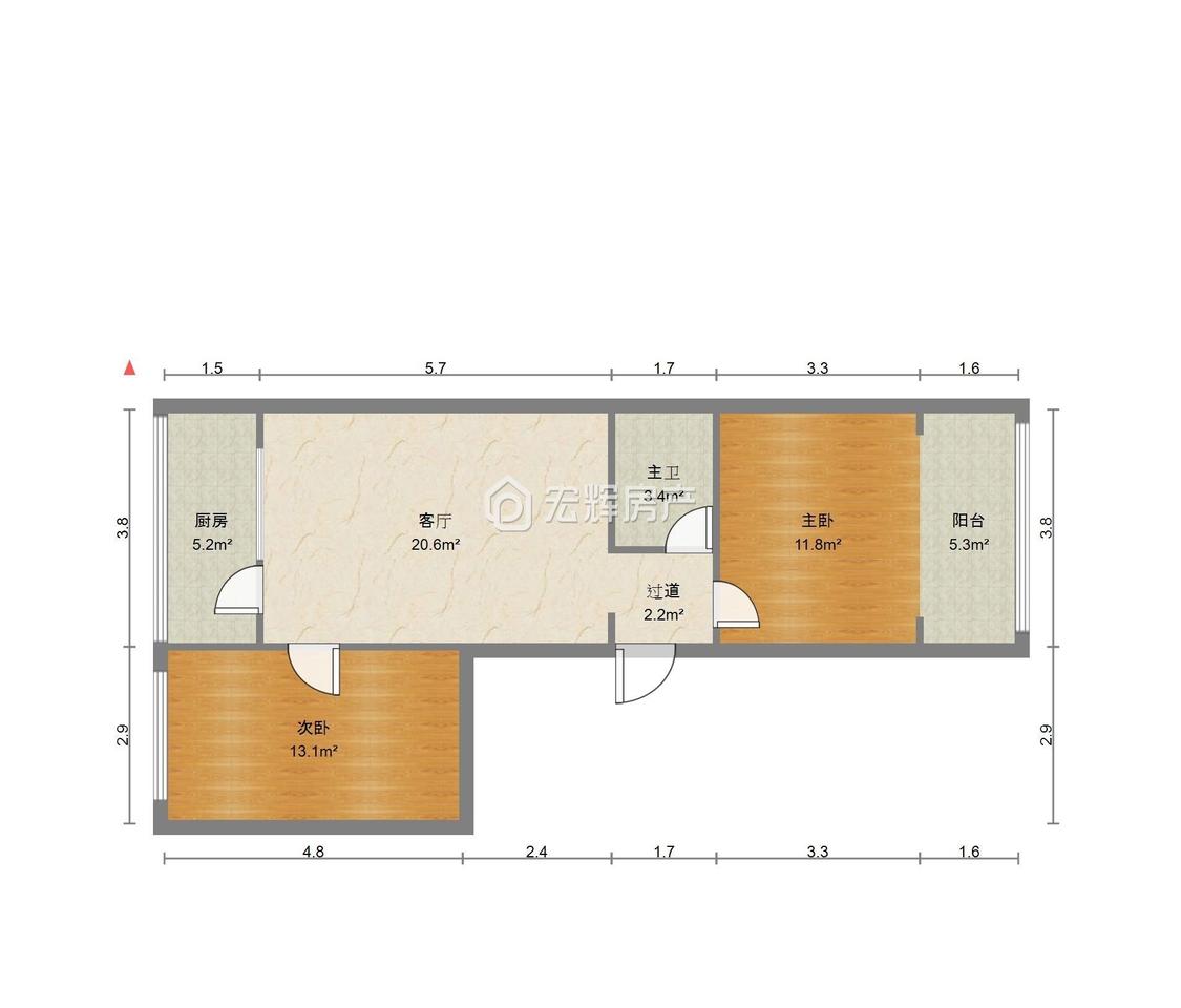整租·雁滩安居小区