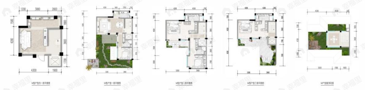 中粮武侯瑞府4室2厅4卫户型图