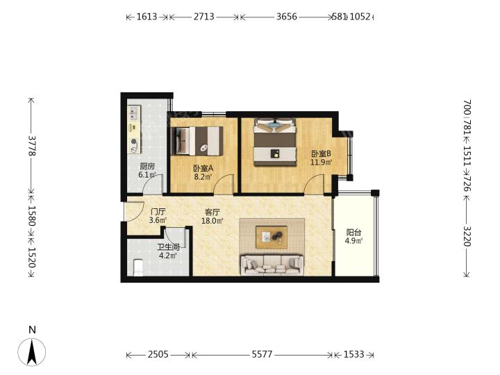整租·中国铁建万科翡翠国际(西区)