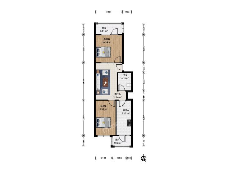 整租·赵山小区