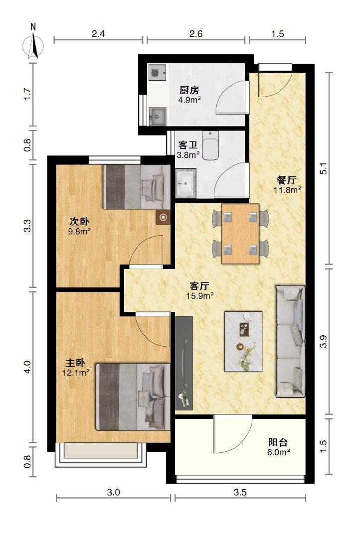 整租·鹿屿华庭
