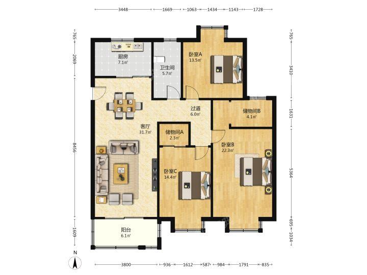 整租·天景山公寓(如意苑)