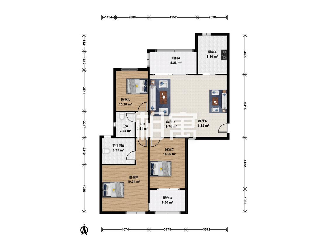 整租·金基晓庐