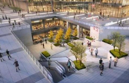 立丰城市生活广场效果图