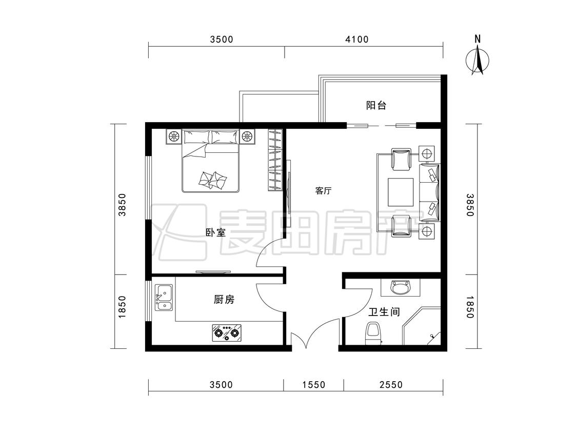 整租·华纺易城(东区)