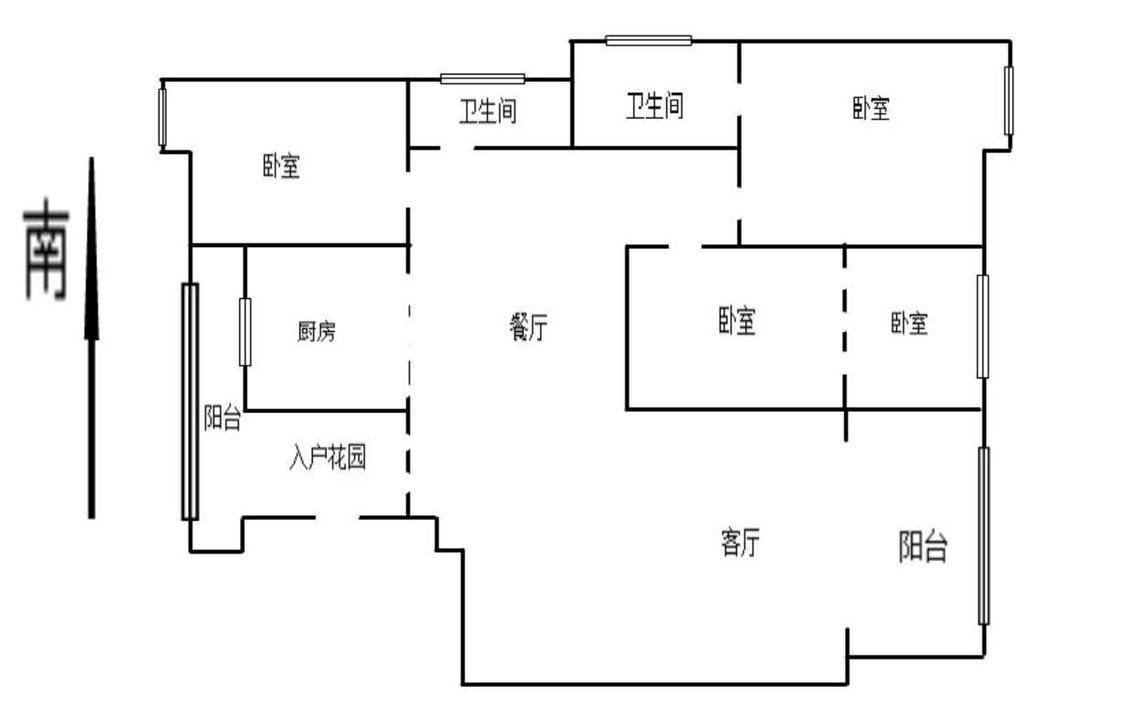 整租·时代山湖海(兼得)