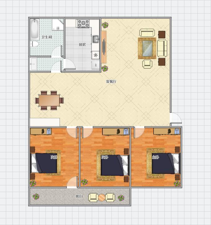 整租·福新花园