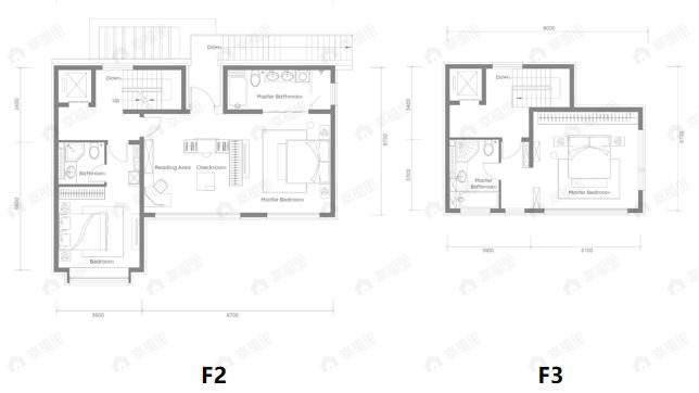 傲云4室2厅4卫户型图