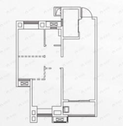 金辉江樾云著3室2厅1卫户型图