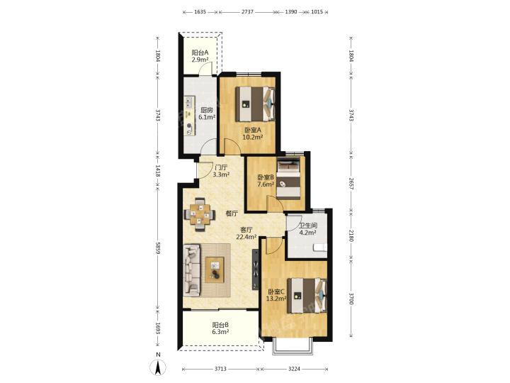 整租·恒大雅苑