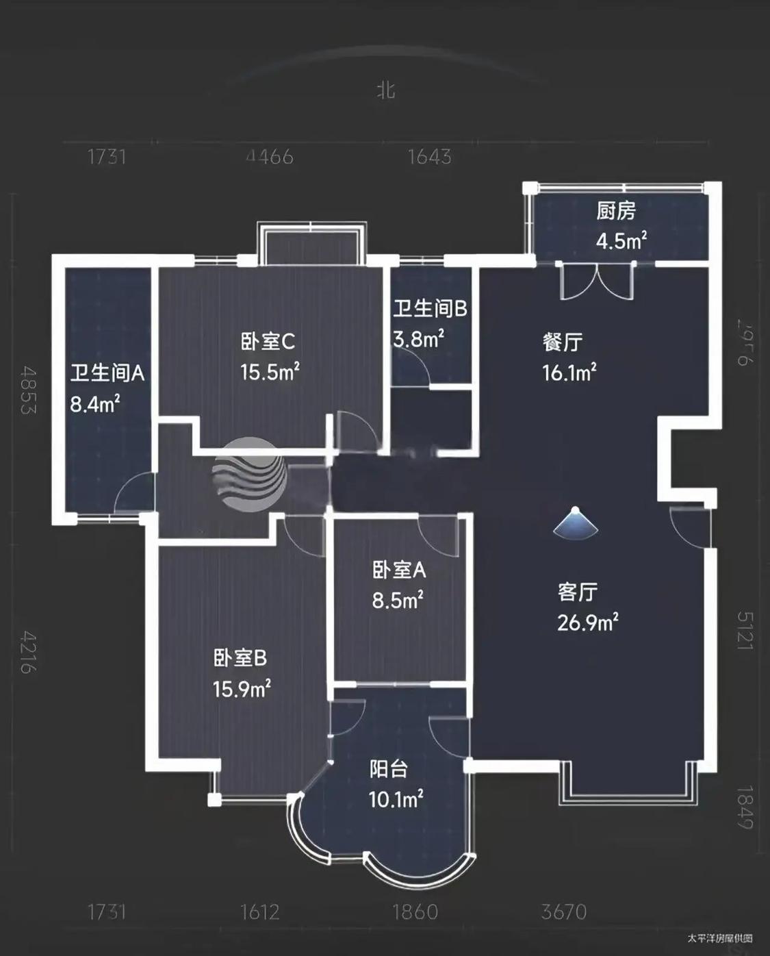 整租·绿中海明苑(三期)