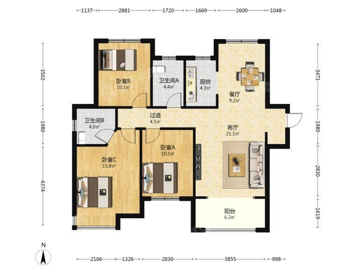 整租·友邦玫瑰公馆