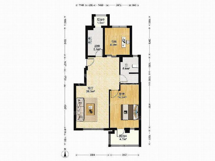整租·原香小镇(二区)