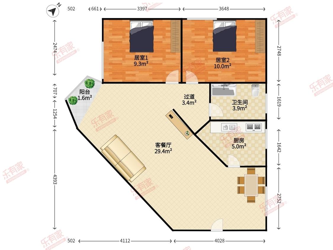 整租·景洲大厦