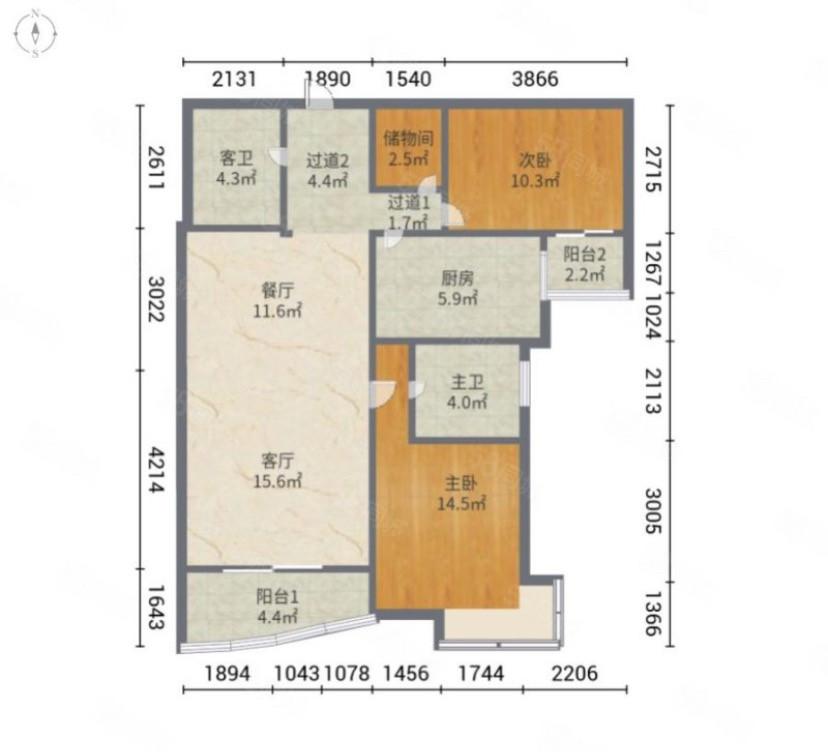 整租·静安晶华园