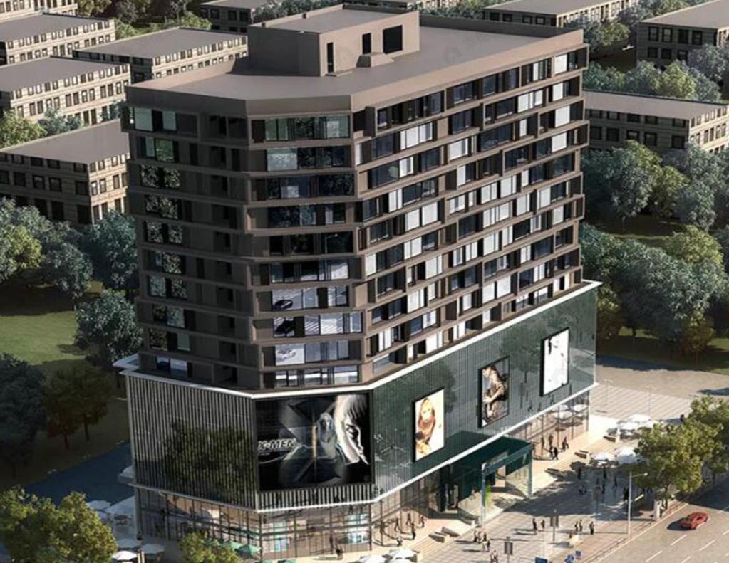 通泰曲江左岸效果图