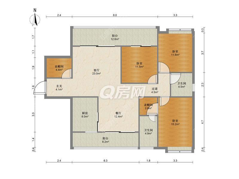 整租·五洲花城(二期)