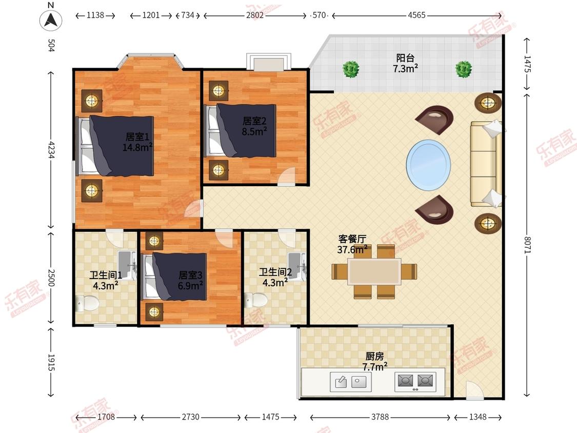 整租·祥利上城