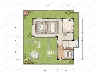 4室2厅3卫建面170平户型图