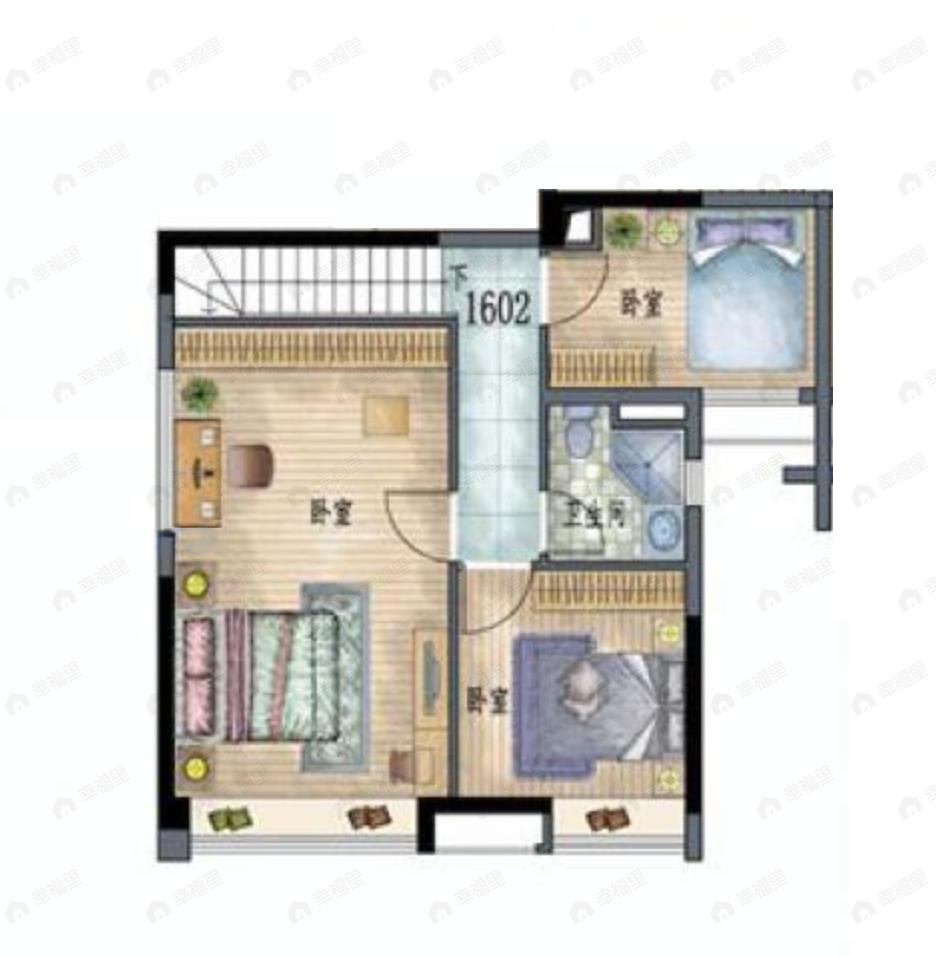 保利半岛4室2厅2卫户型图