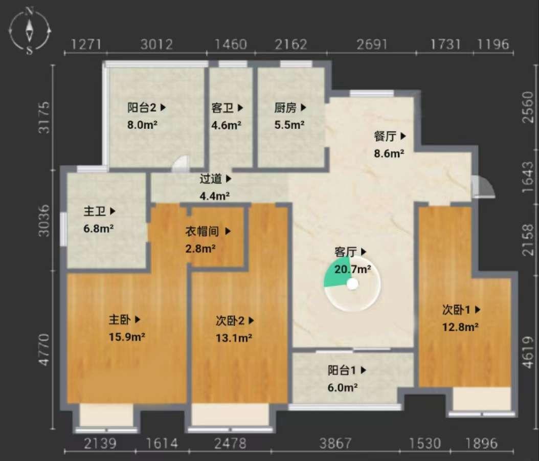 整租·祥源金港湾