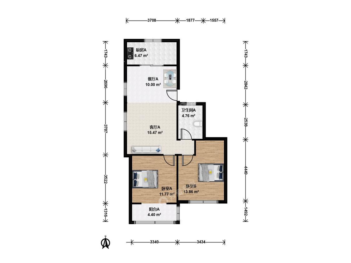 整租·齐八小区