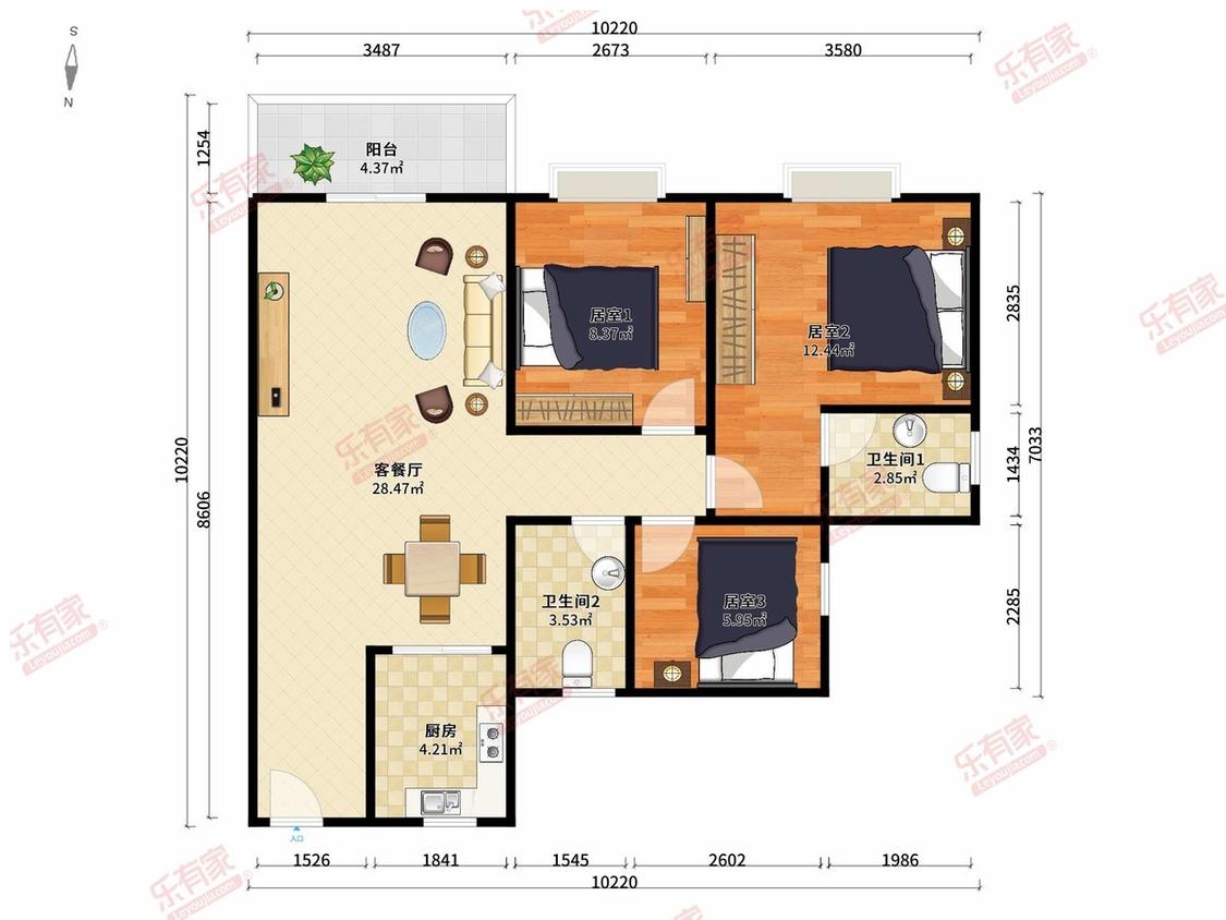 整租·保利中央公园(二期中韵)