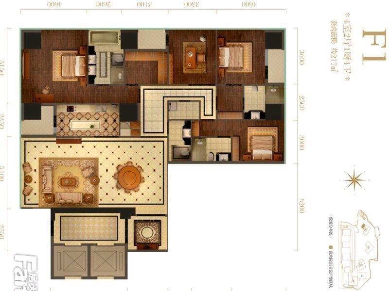 整租·融创玖玺台