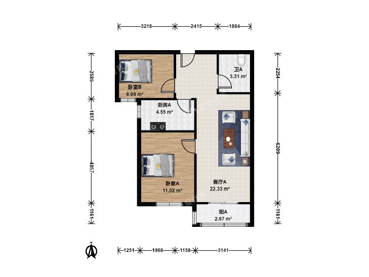 整租·四合欣园