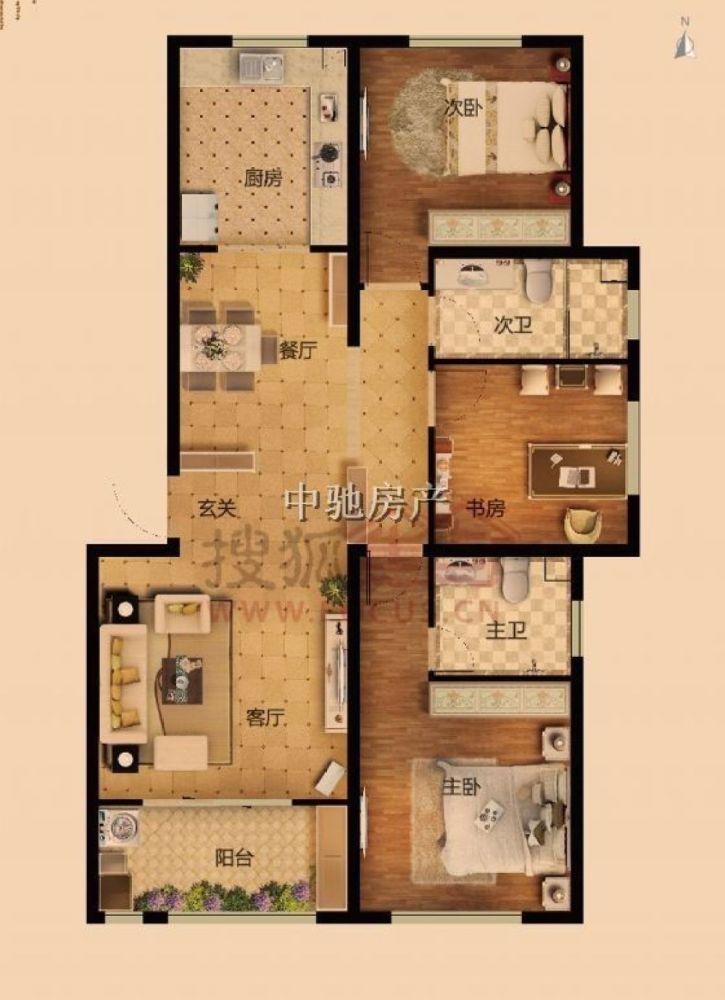 整租·建邦听海(东区)