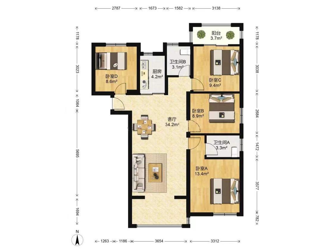 整租·联发欣悦学府