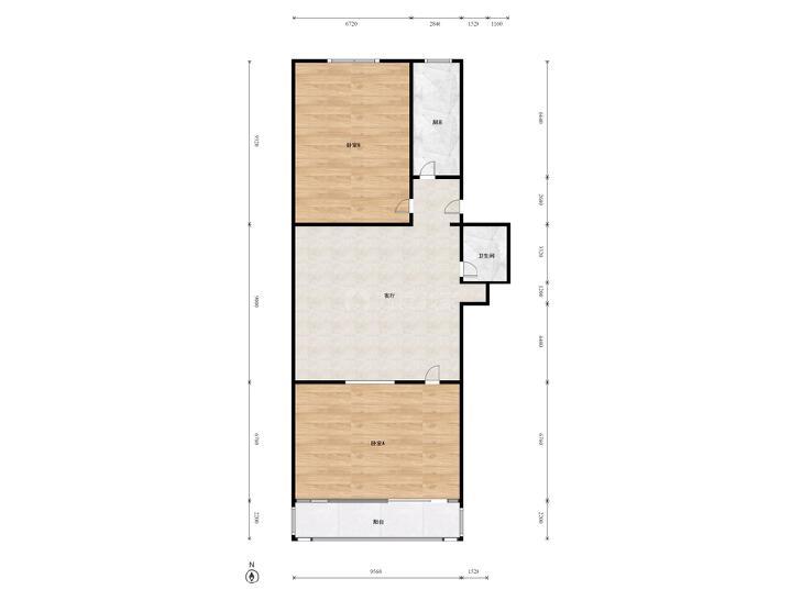 整租·宏丰西路1号院