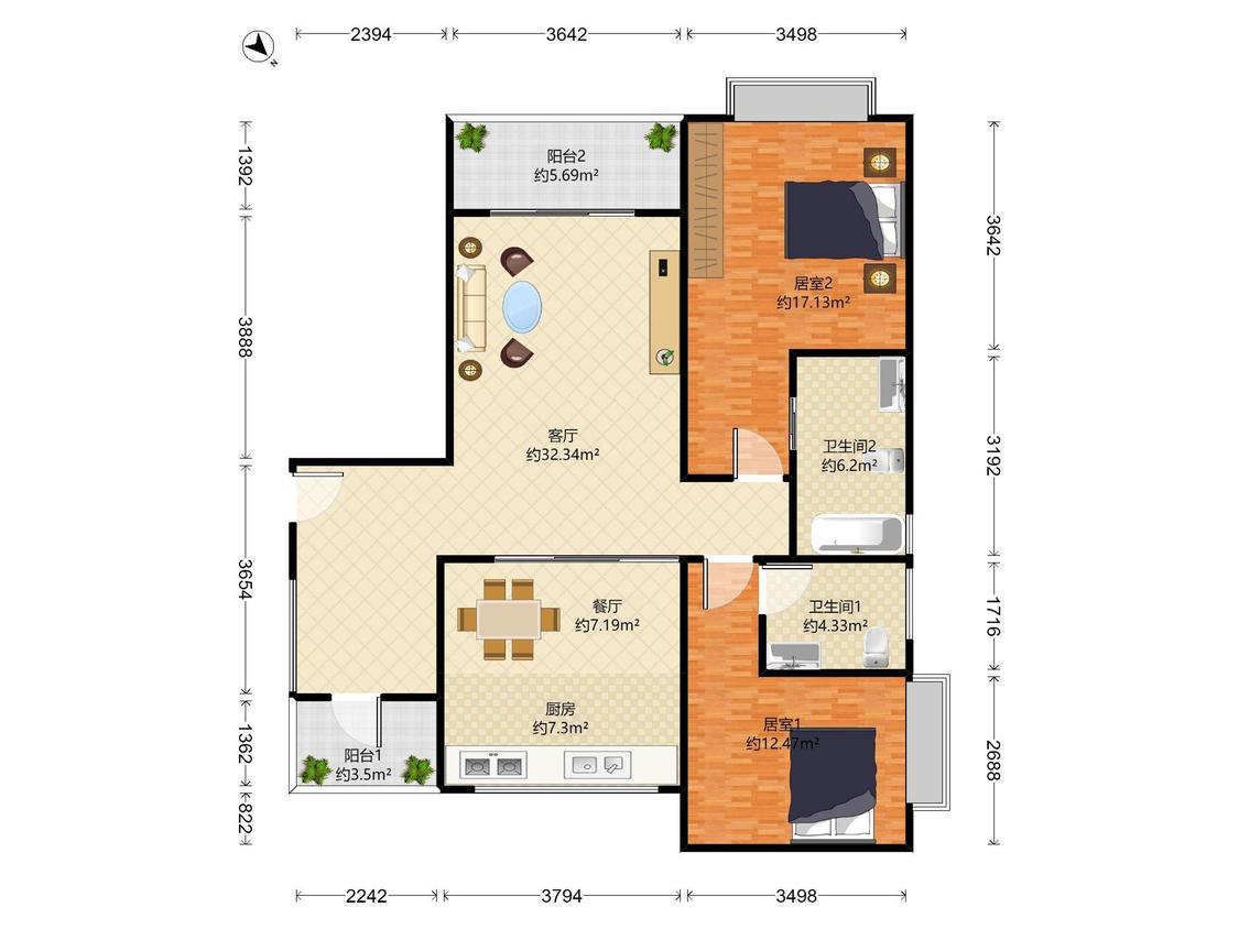 整租·半岛城邦(四期)