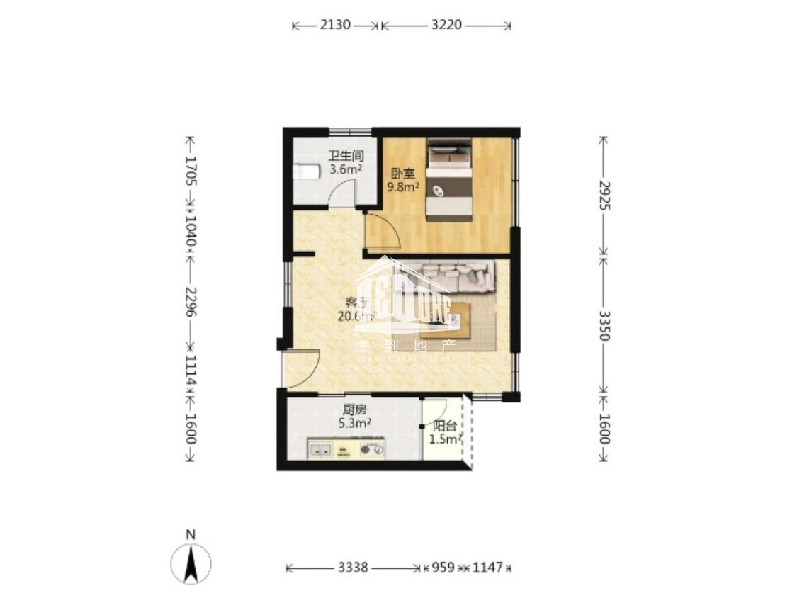 整租·前滩东方逸品