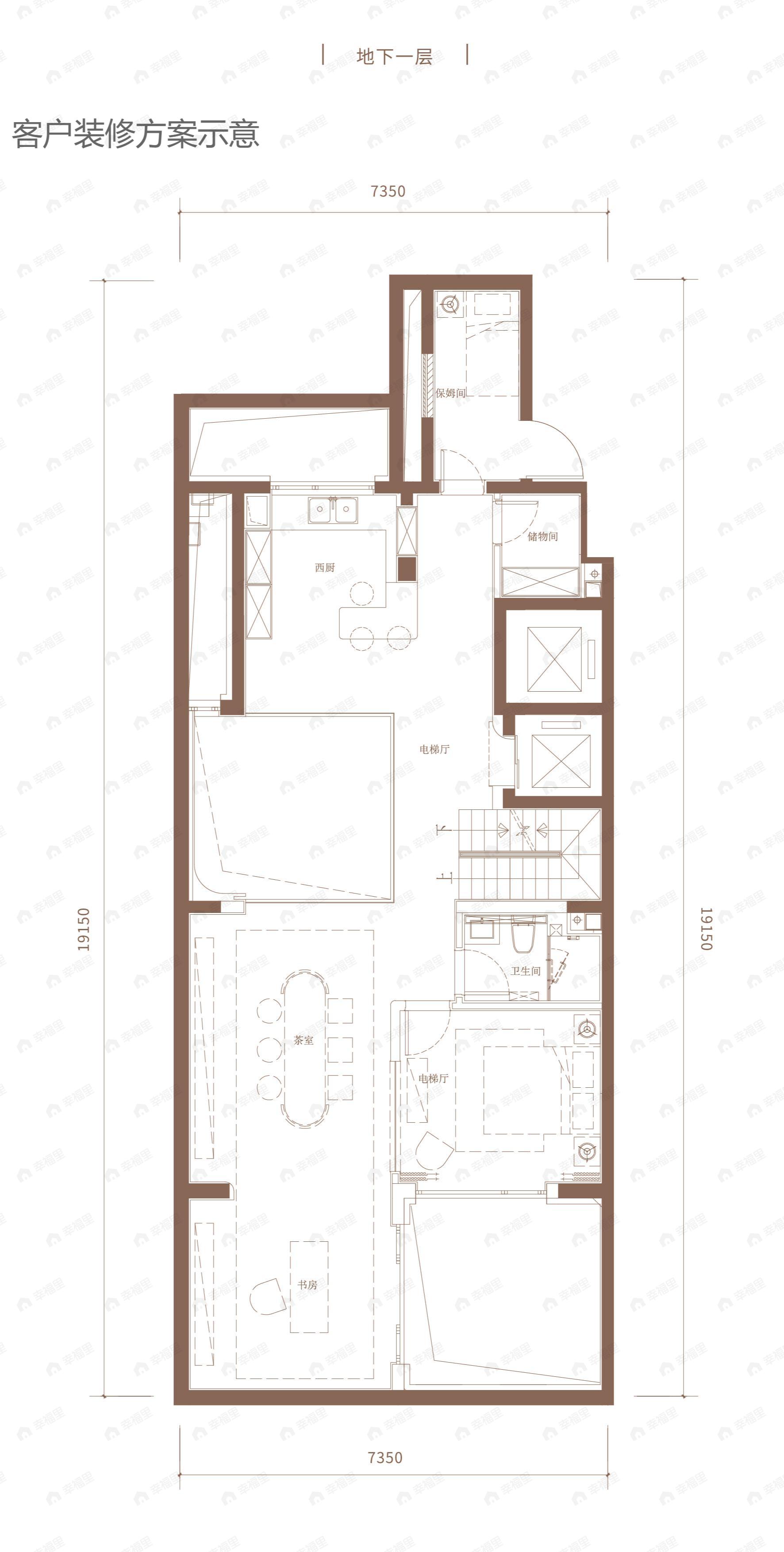 阳光城檀悦5室3厅4卫户型图