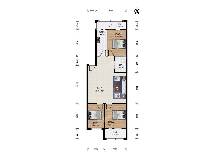 整租·东会新村