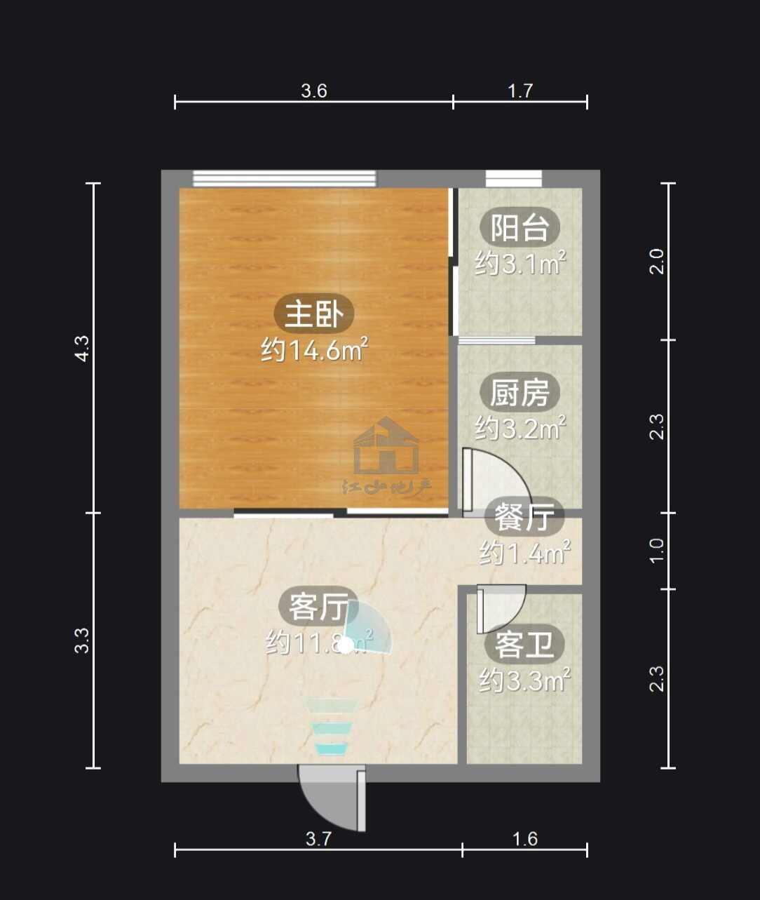 整租·凤岭山语城