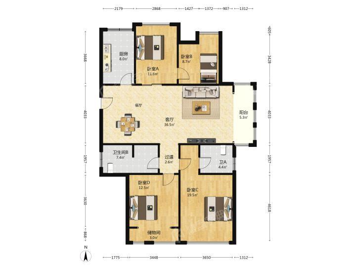 整租·中天锦庭