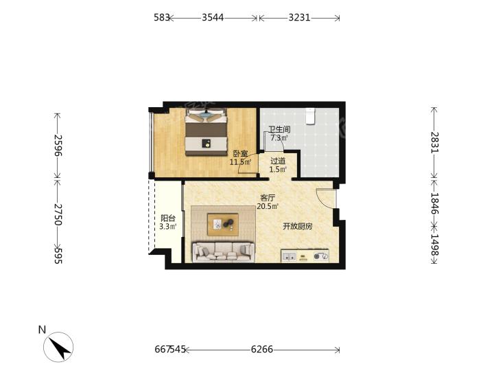 整租·会展湾南岸广场
