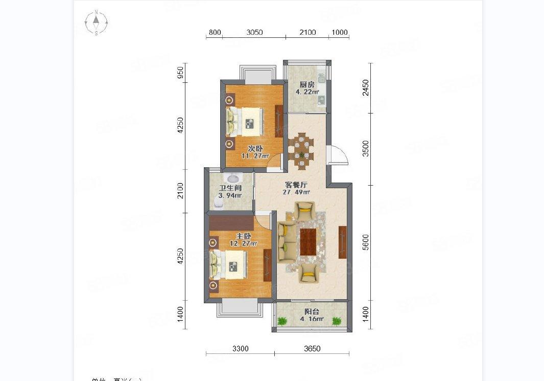 整租·大华公园世家康华苑(西区)